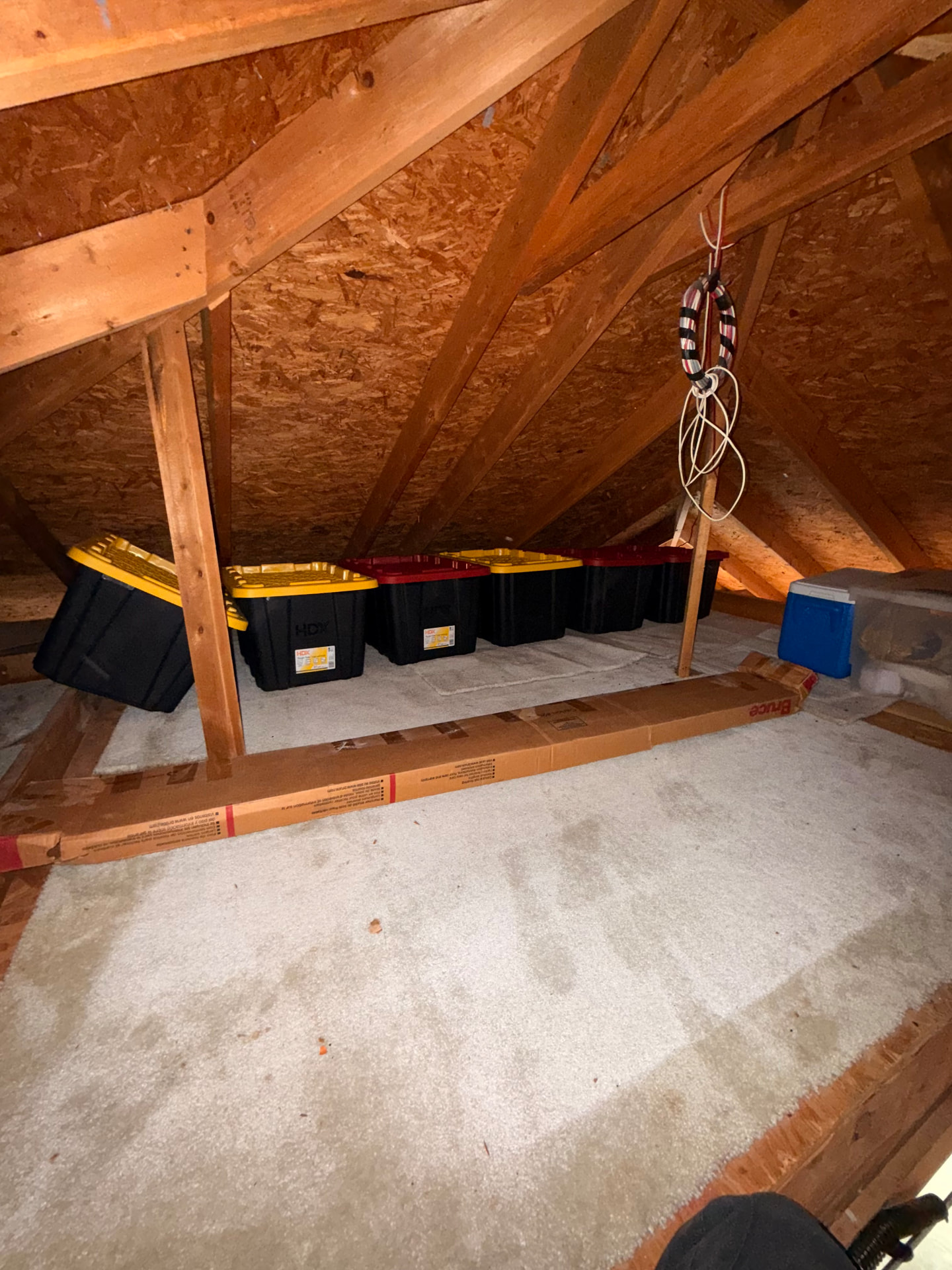 The result — Attic Reset — 37 Years of Belongings